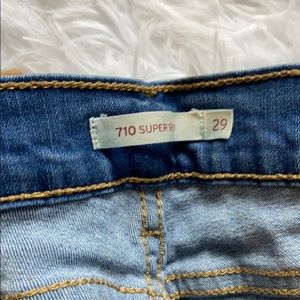 Levi's Jeans - Levis size 29 710 super skinny jeans Levi's Jeans - Levis size 29 710 super skinny jeans